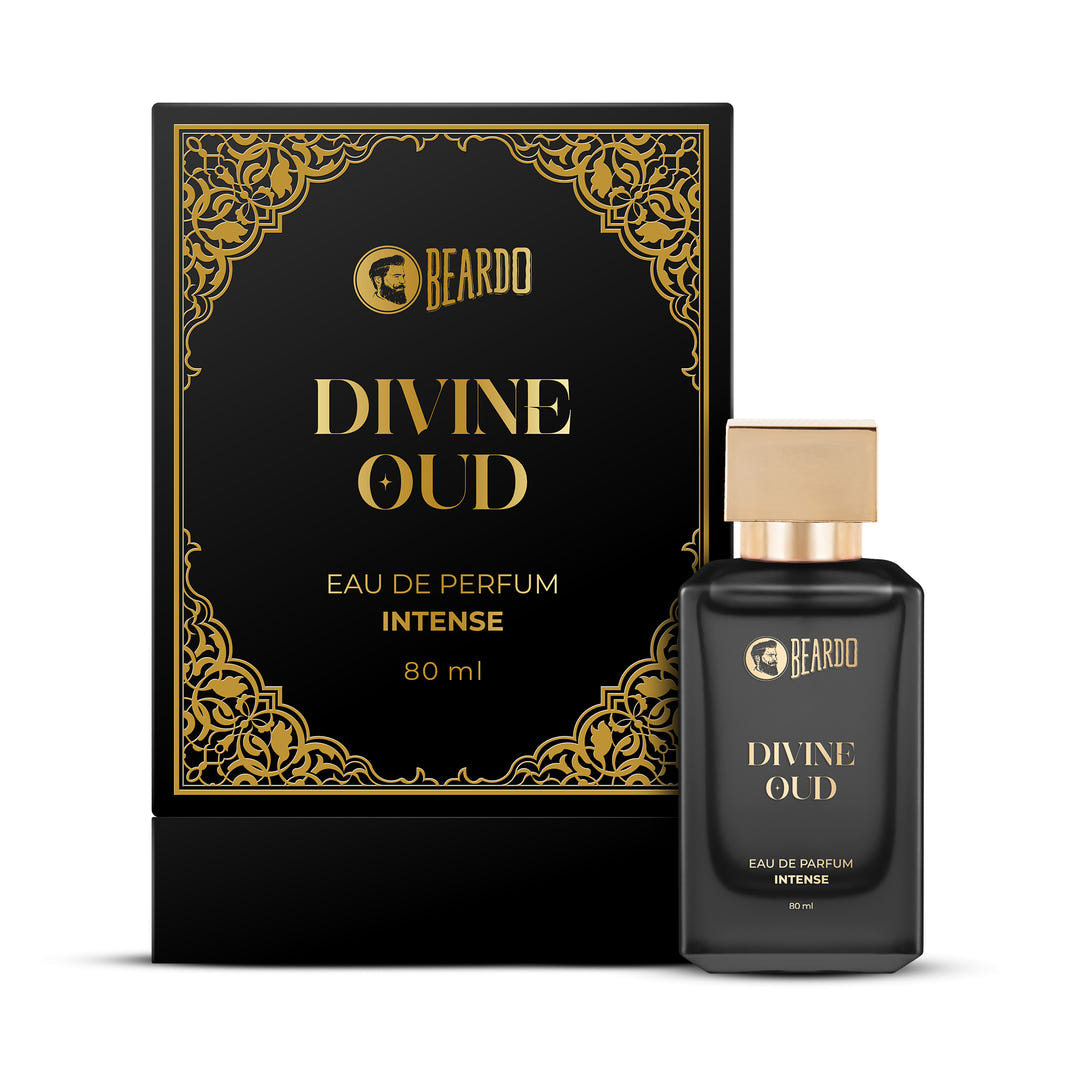 Beardo Divine Oud Perfume EDP (80ml) – long-lasting perfume EDP for men