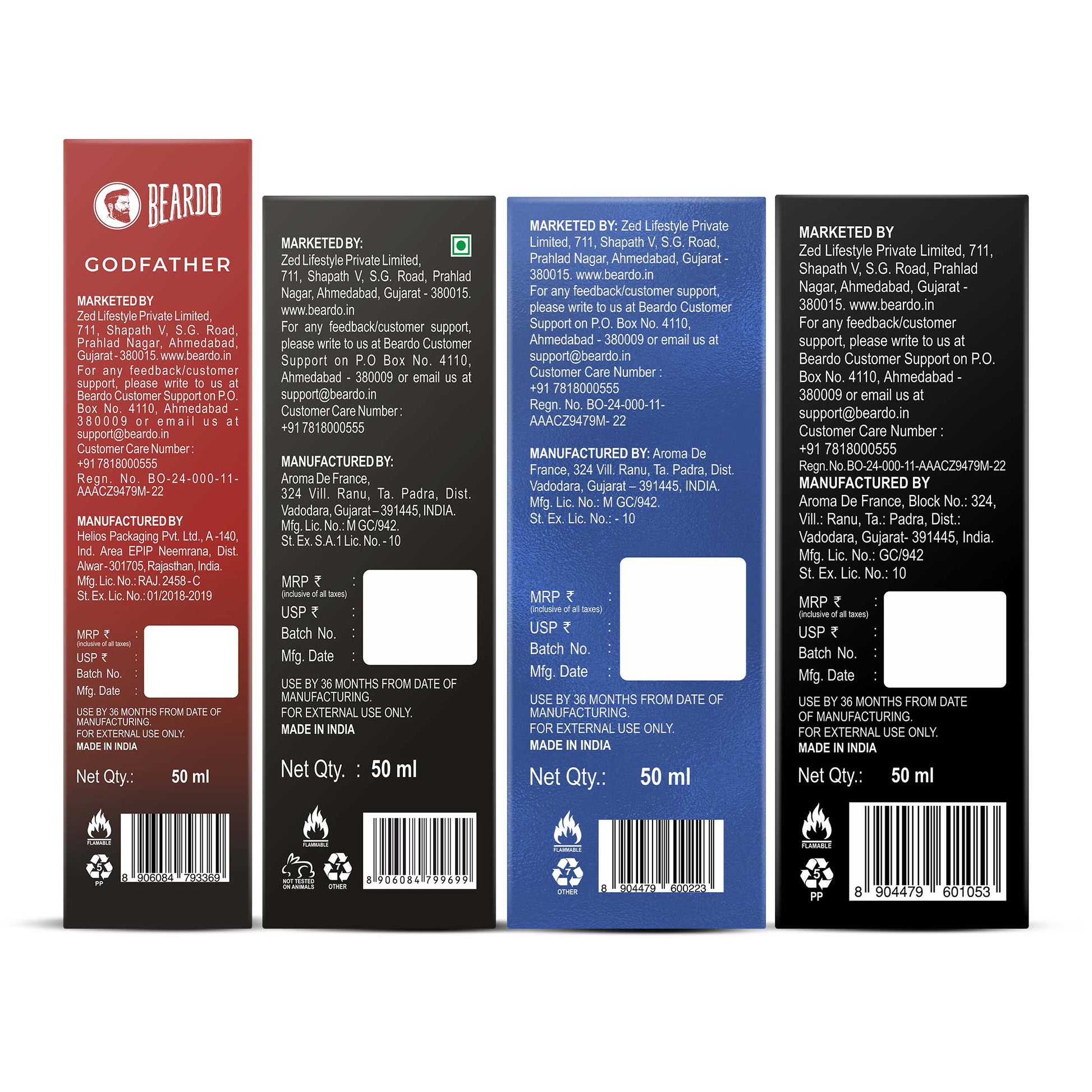 Beardo Best Seller Perfumes Combo