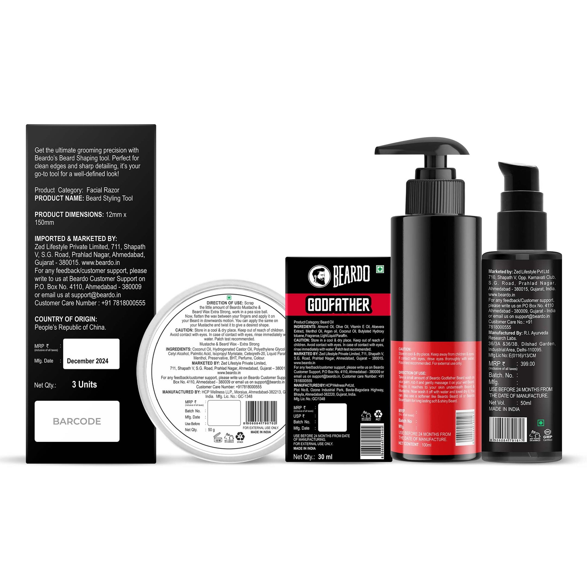 Beardo Every Day Beard Kit