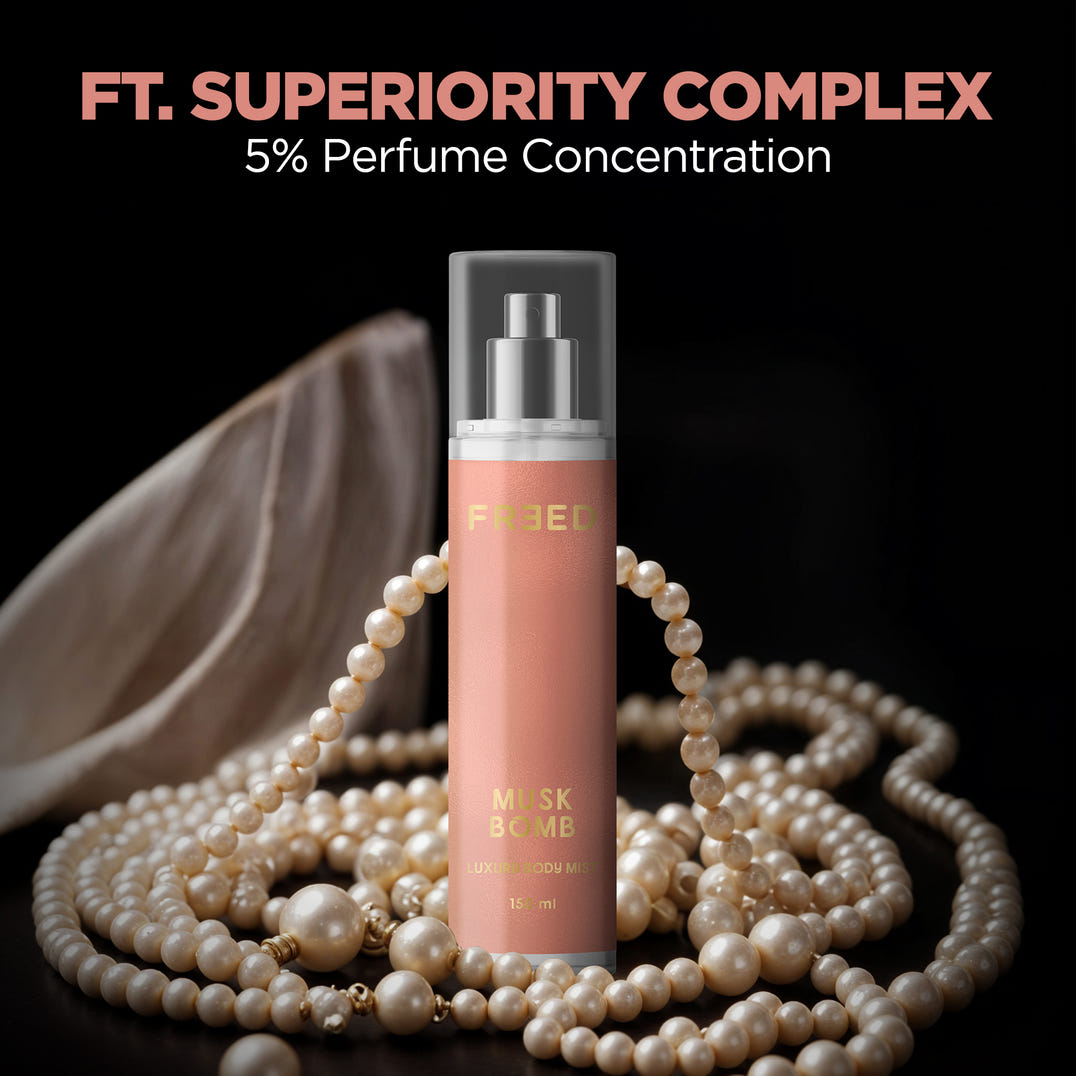 Beardo Freed Musk Bomb Luxury Body Mist (150ml) – grooming results and lifestyle
