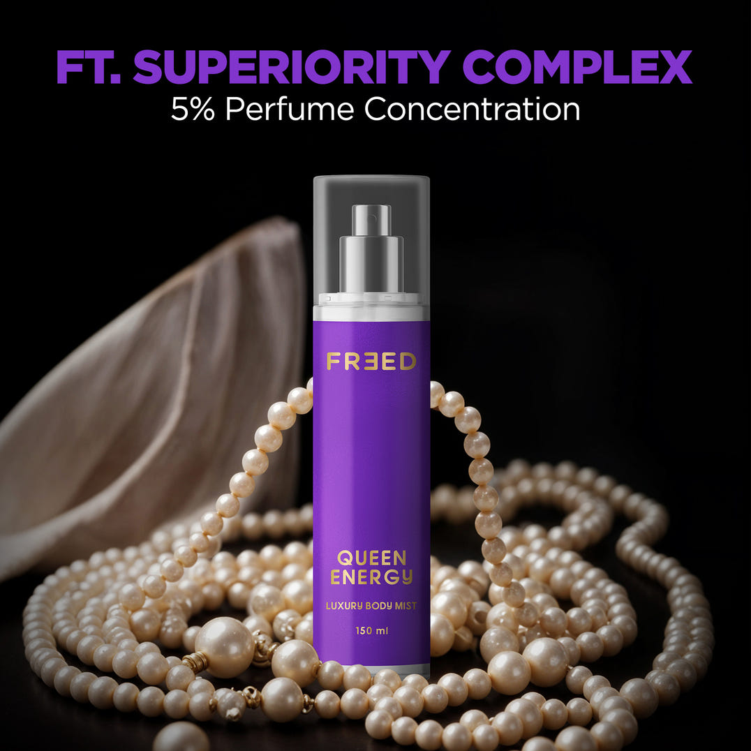 Beardo Freed Queen Energy Luxury Body Mist (150ml) – grooming results and lifestyle