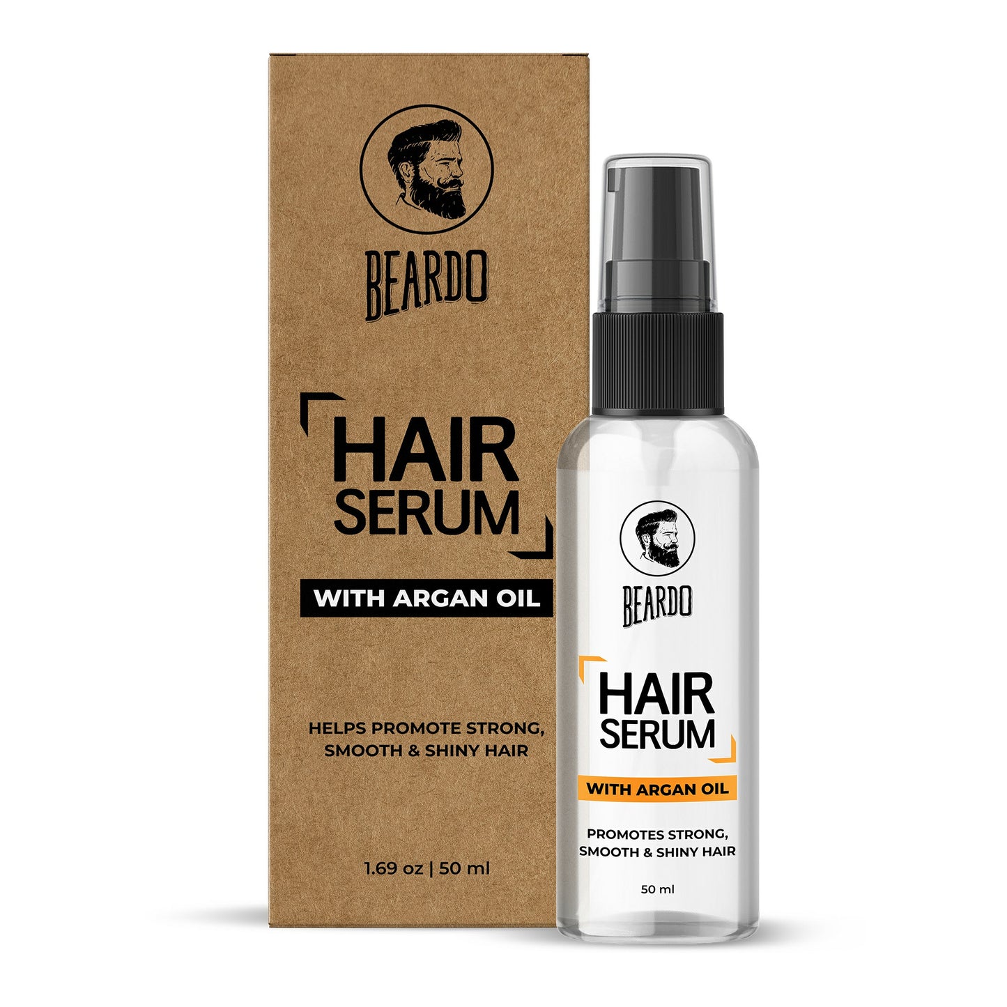 beardo hair serum with argan oil, beardo hair serum, hair serum for men, anti frizz, frizz free hair