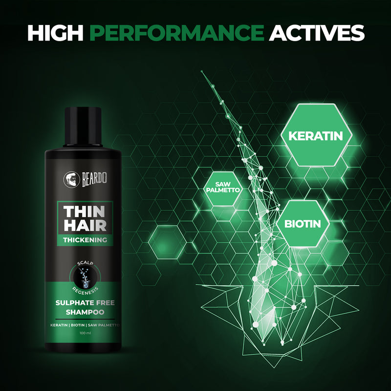 Hair Thickening Sulphate Free Shampoo (100ml)