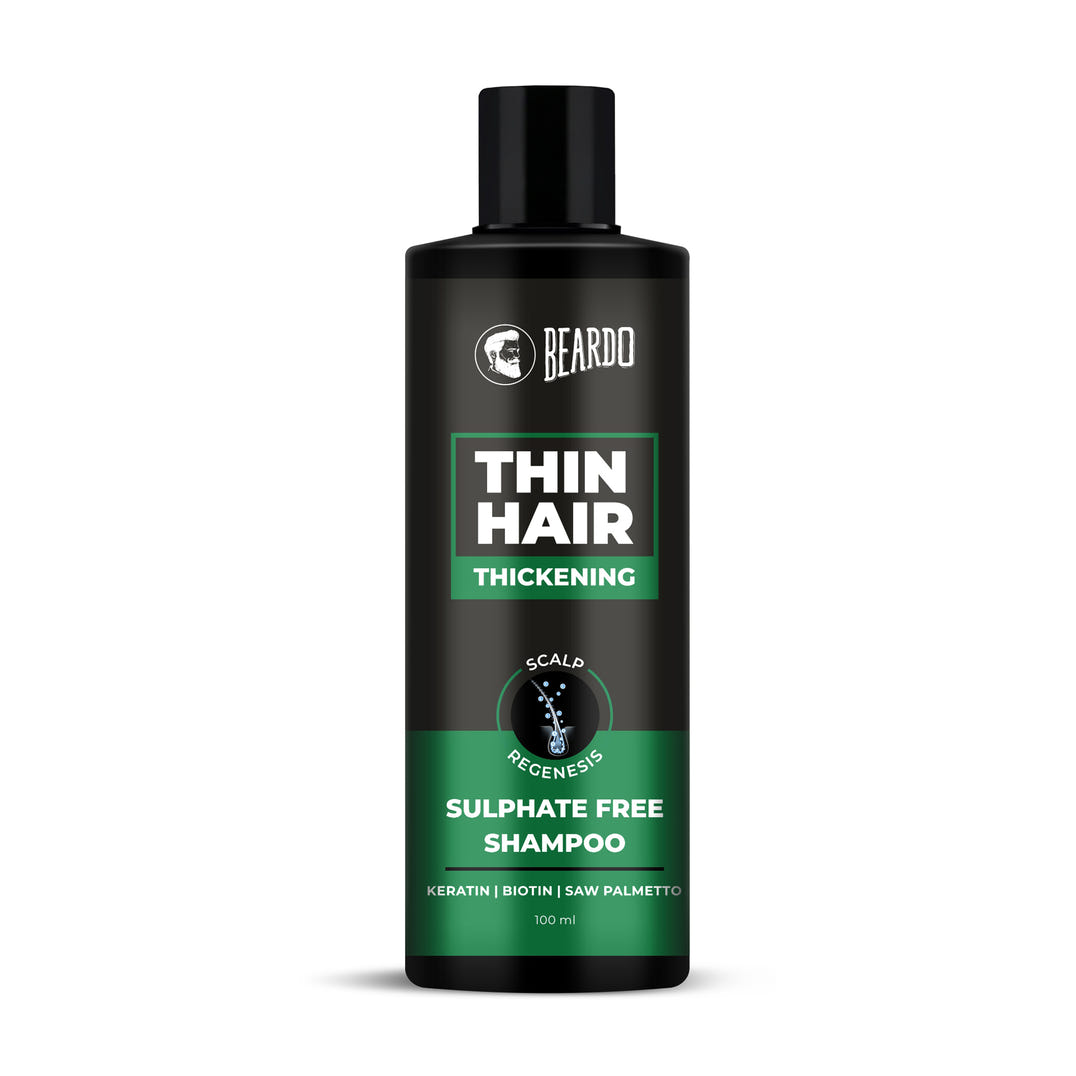 Beardo Hair Thickening Sulphate Free Shampoo (100ml) – hair shampoo for men