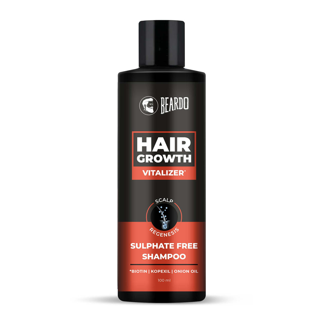 Beardo Hair Growth Sulphate Free Shampoo (100ml) – hair shampoo for men