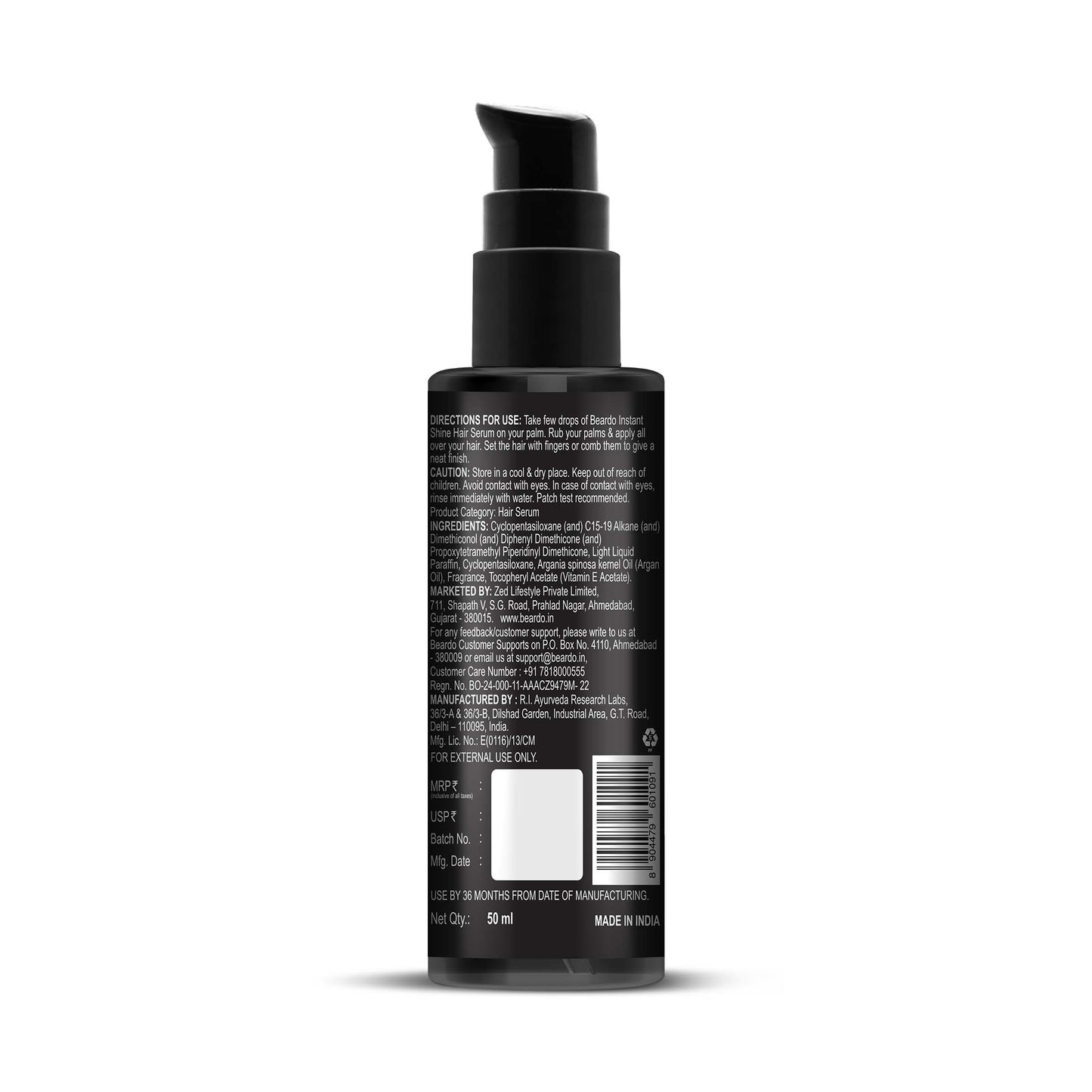 Beardo Instant Shine Hair Serum