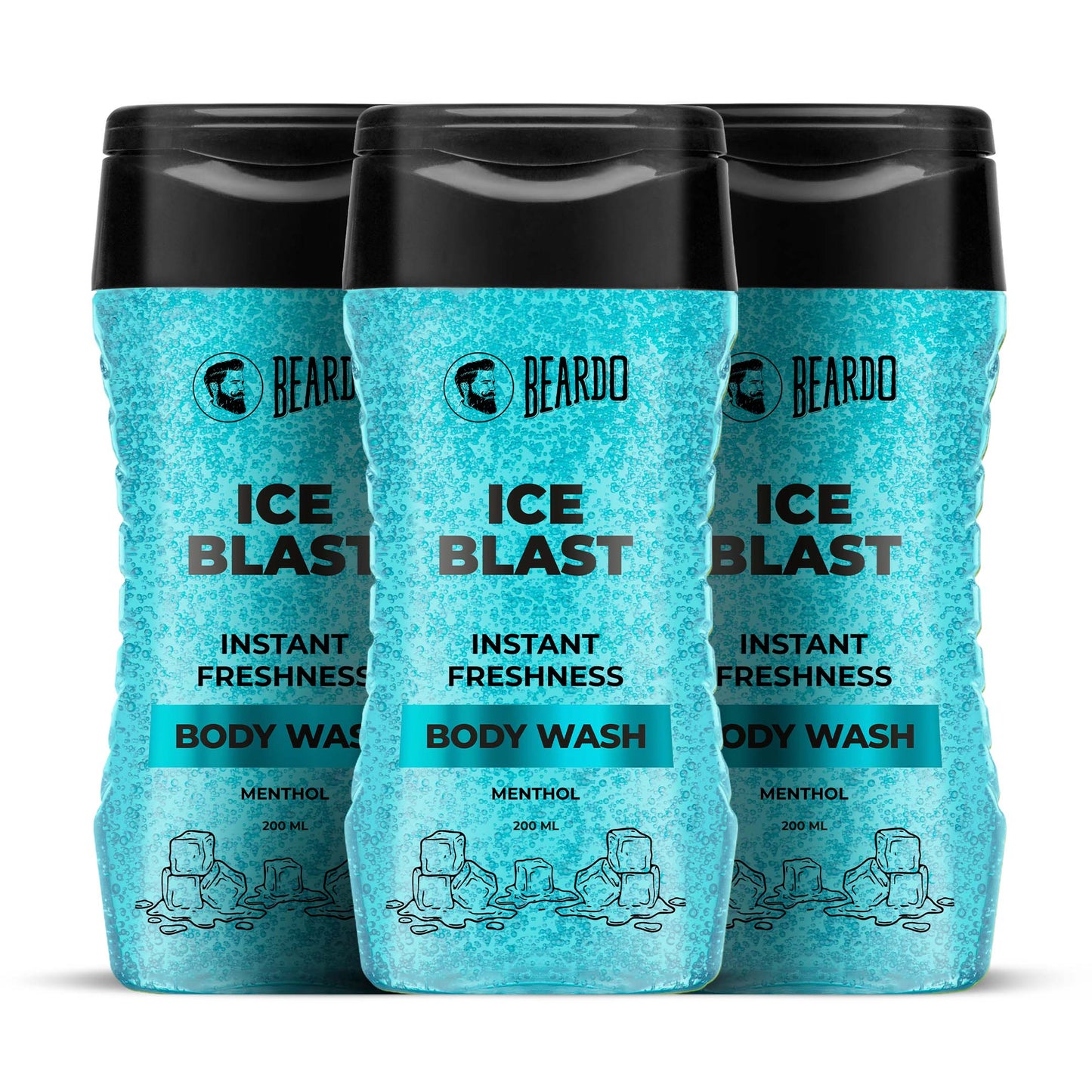 Beardo Ice Blast Body Wash (3x200ml)