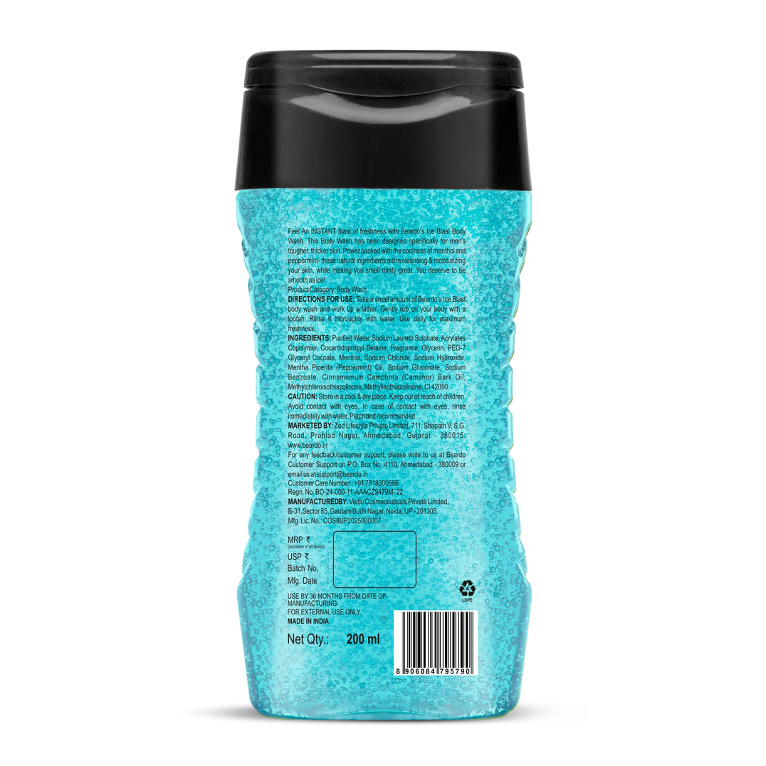 Ice Blast Body Wash (200ml)