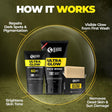 Beardo Ultra Glow-up kit – formula and texture close-up