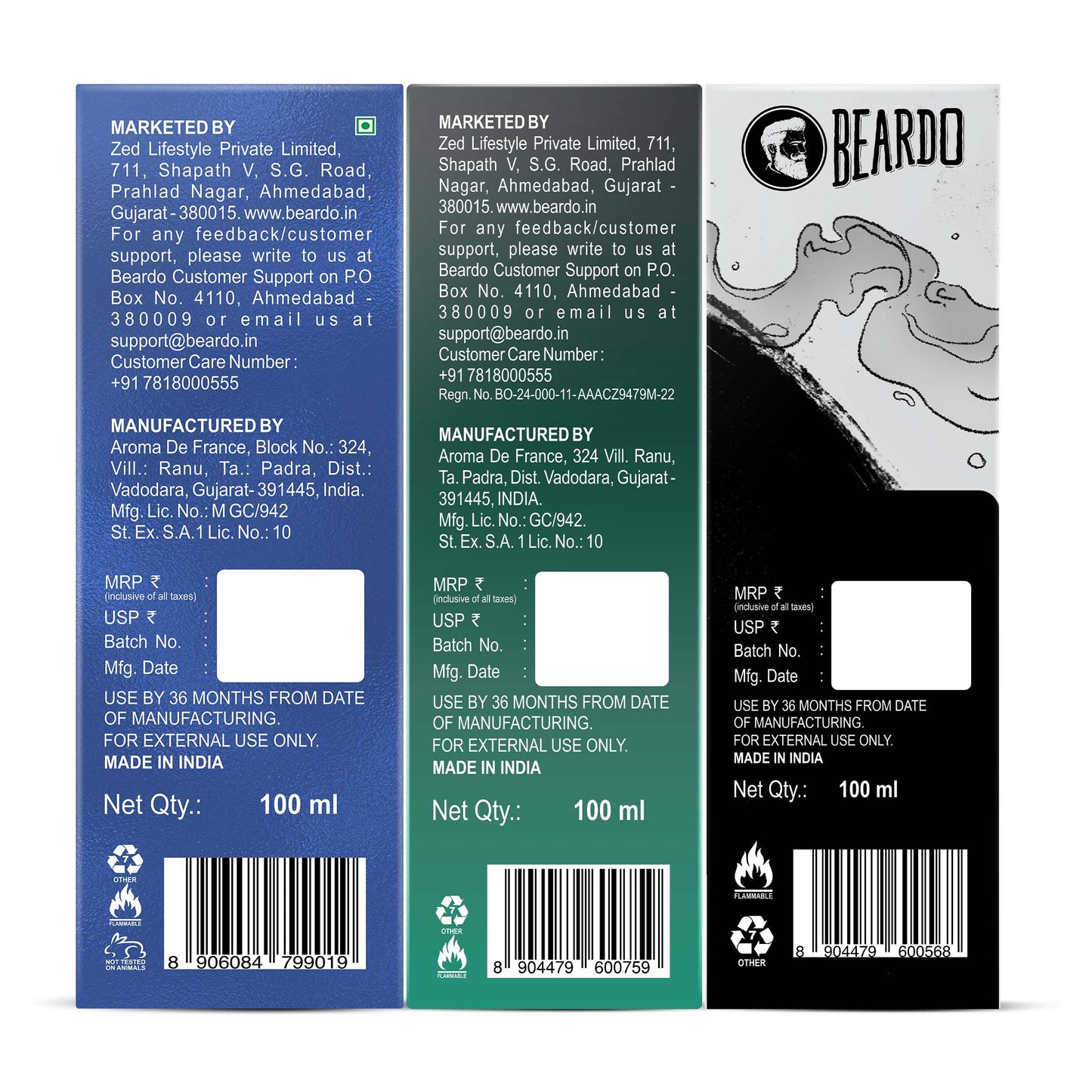 Beardo Blockbuster Perfumes Combo