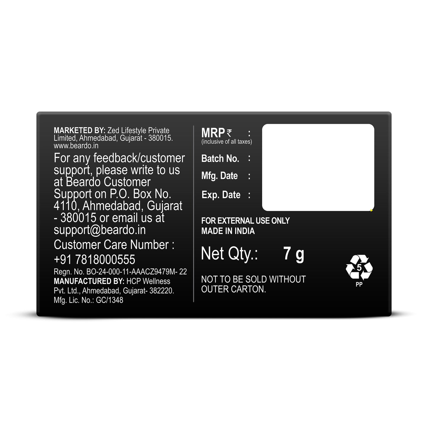 Beardo Lip Lightener For Men (7g)