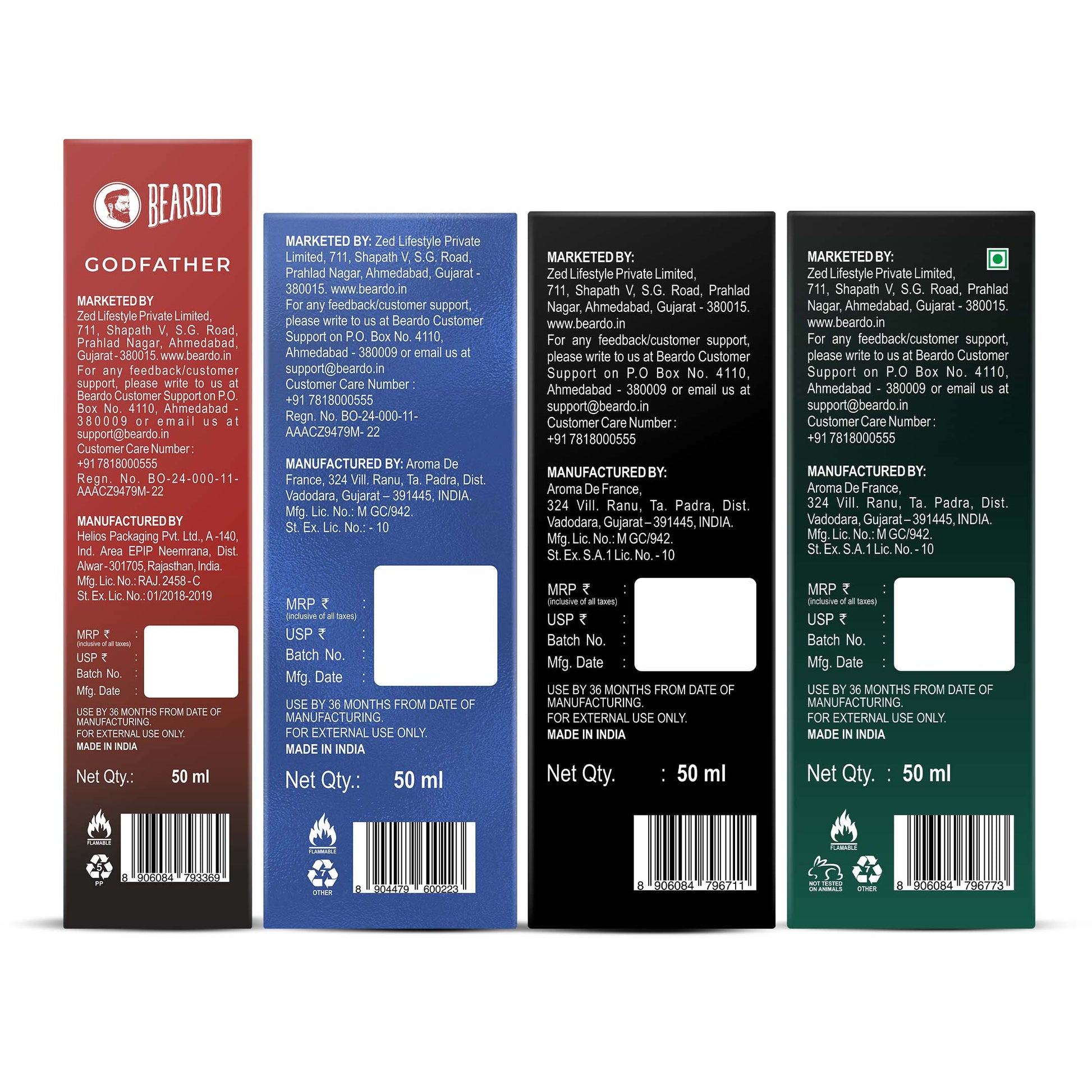 Beardo Best Seller Perfumes Combo