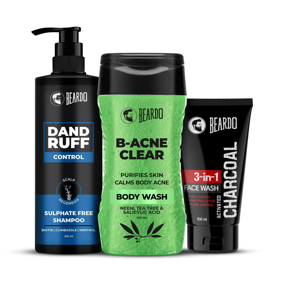 Beardo Monsoon Trio – grooming combo set for men