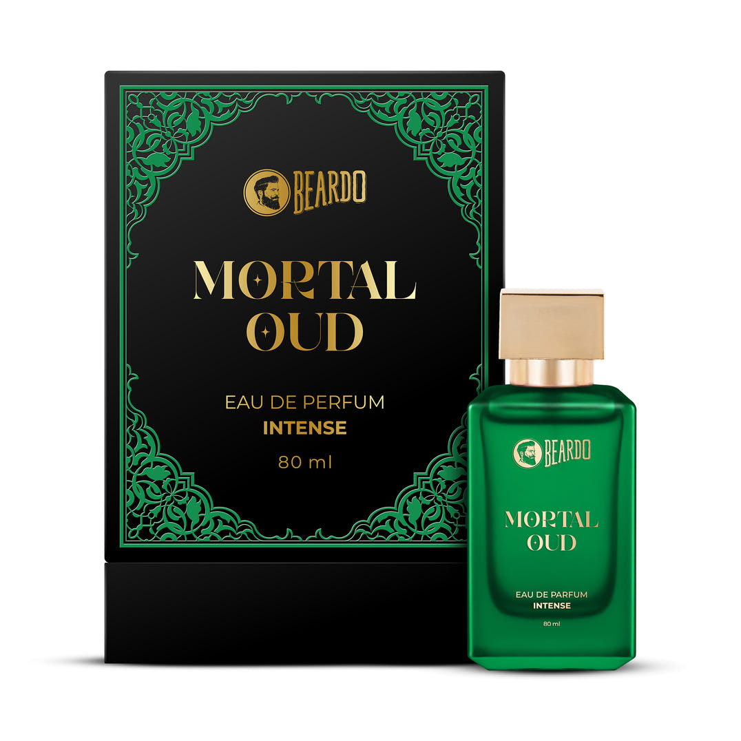 Beardo Mortal Oud Perfume EDP (80ml) – long-lasting perfume EDP for men