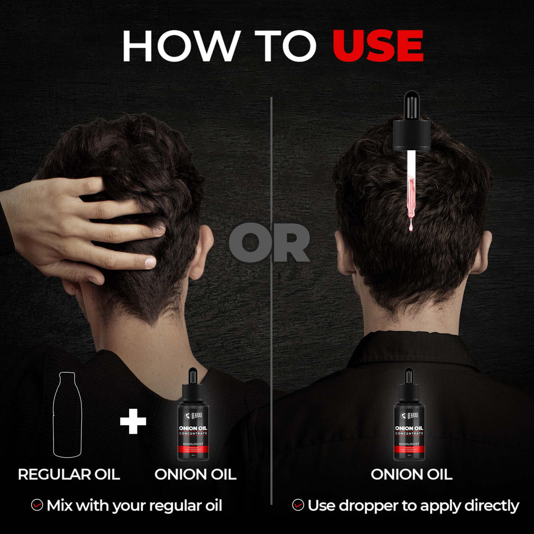 how to use onion oil
