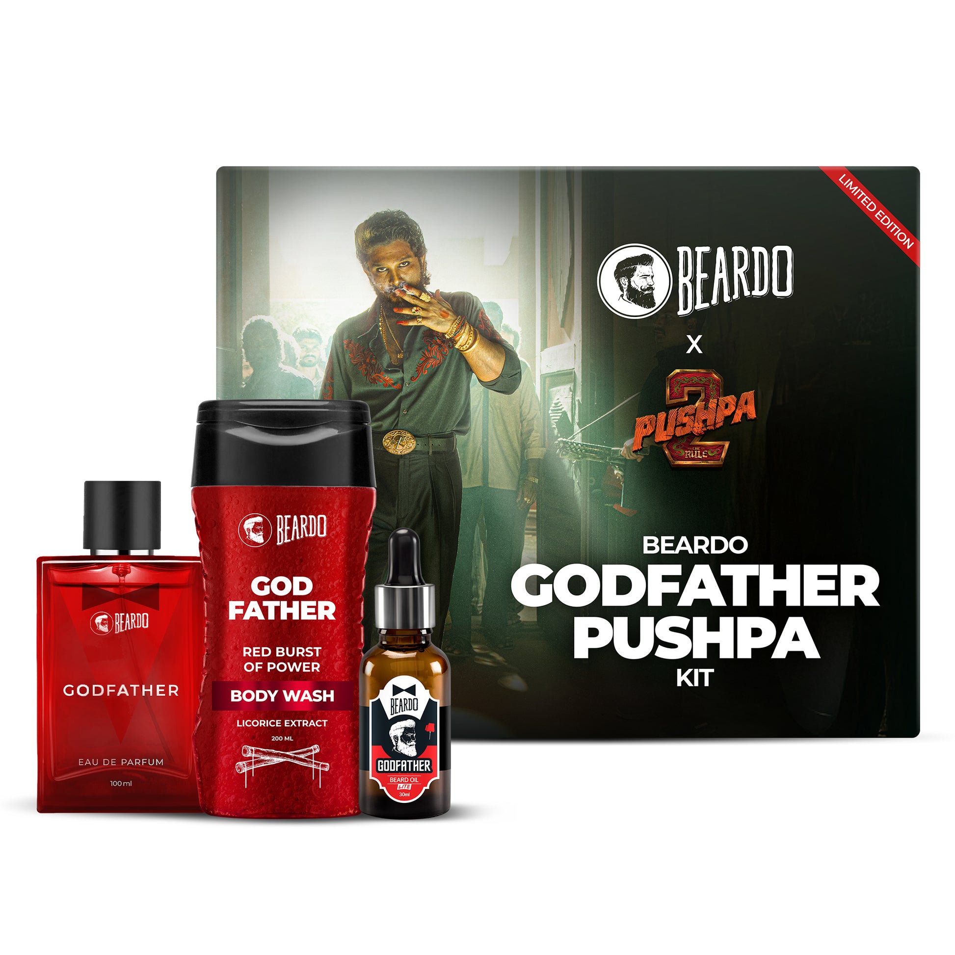 Beardo Godfather Pushpa Kit