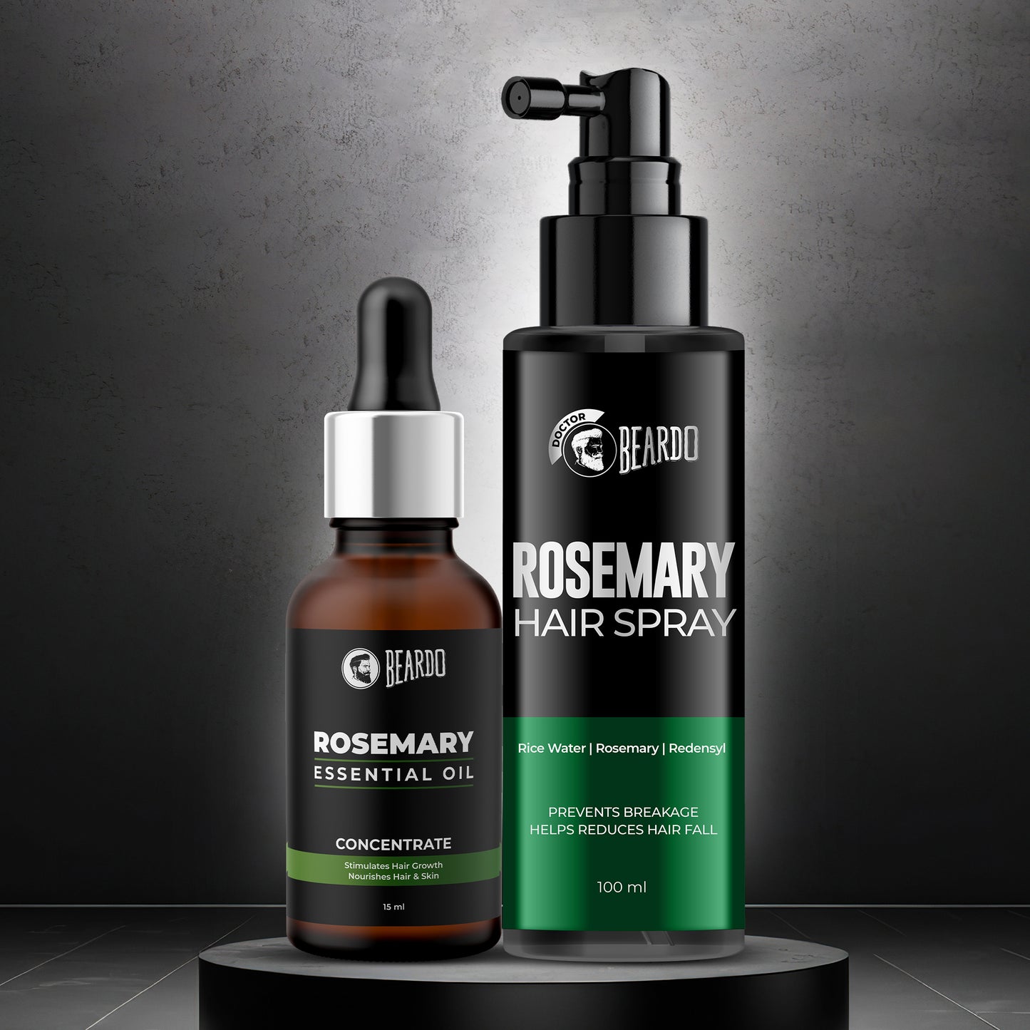 Beardo Rosemary Strength Duo