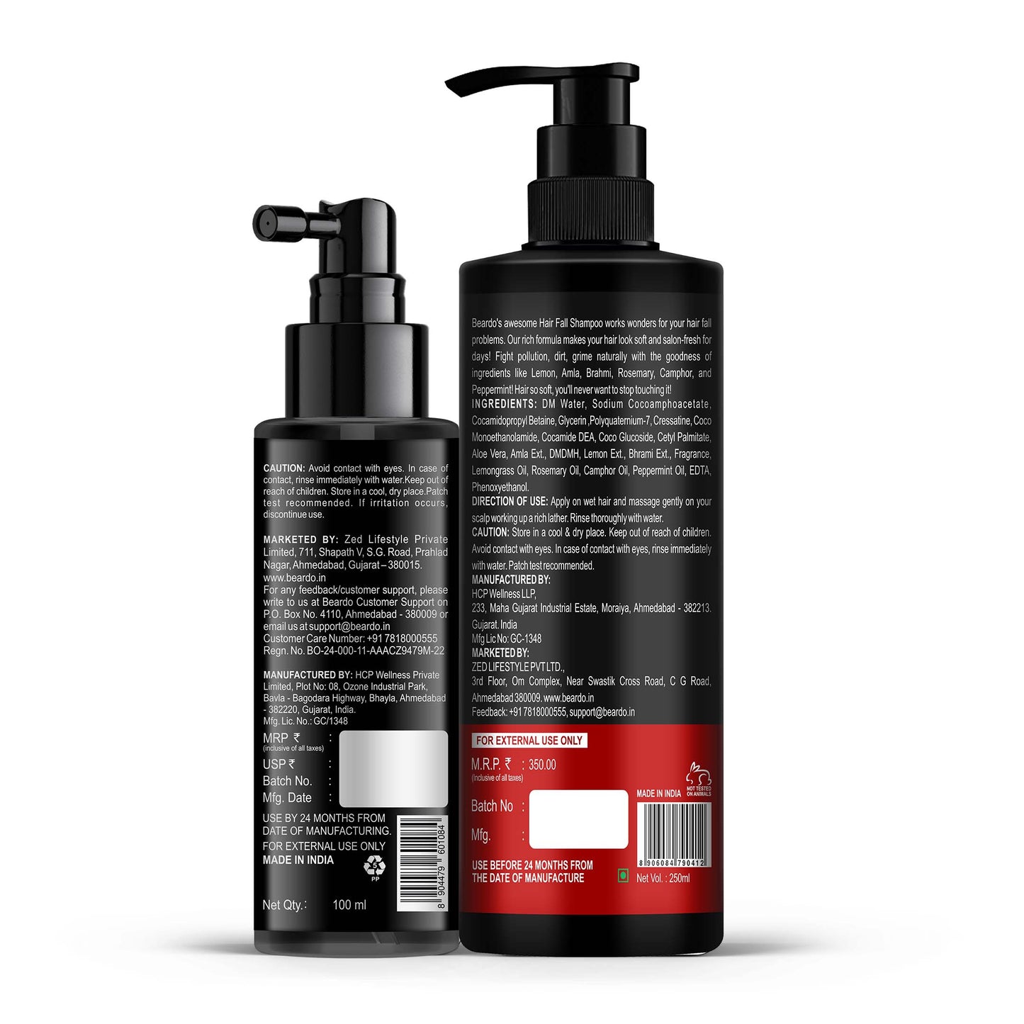 Beardo Hair Fall Defence Duo