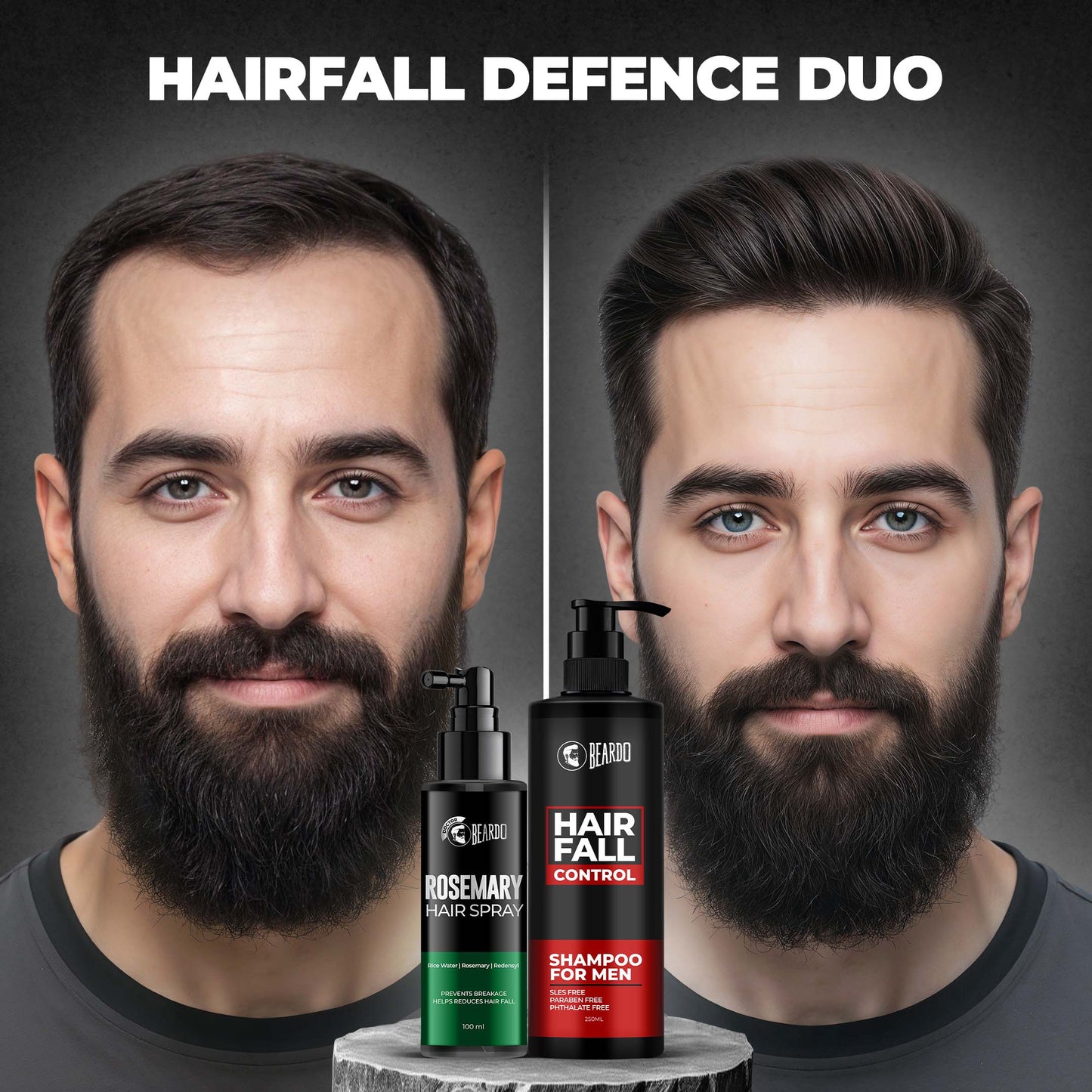 Beardo Hair Fall Defence Duo