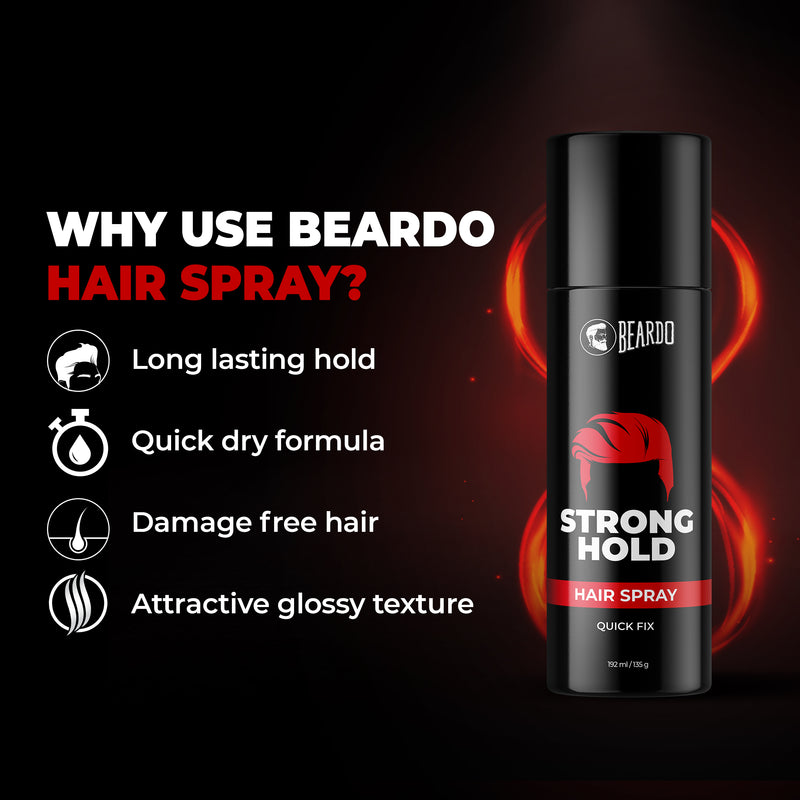 Strong Hold Hair Spray For Men