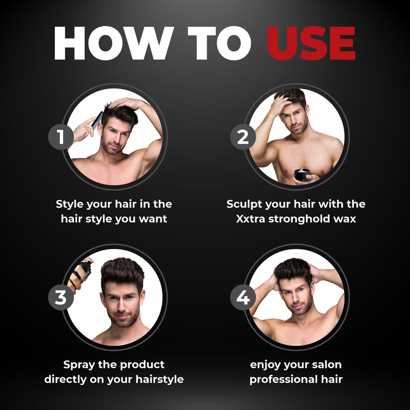 Strong Hold Hair Spray For Men