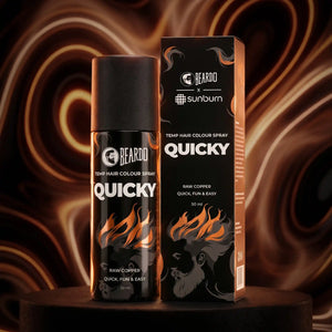 Beardo x Sunburn Quicky Temp Hair Color Spray Raw Copper (50ml)