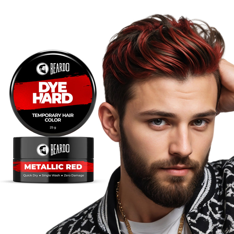 Dye Hard Temporary Hair Color Metallic Red