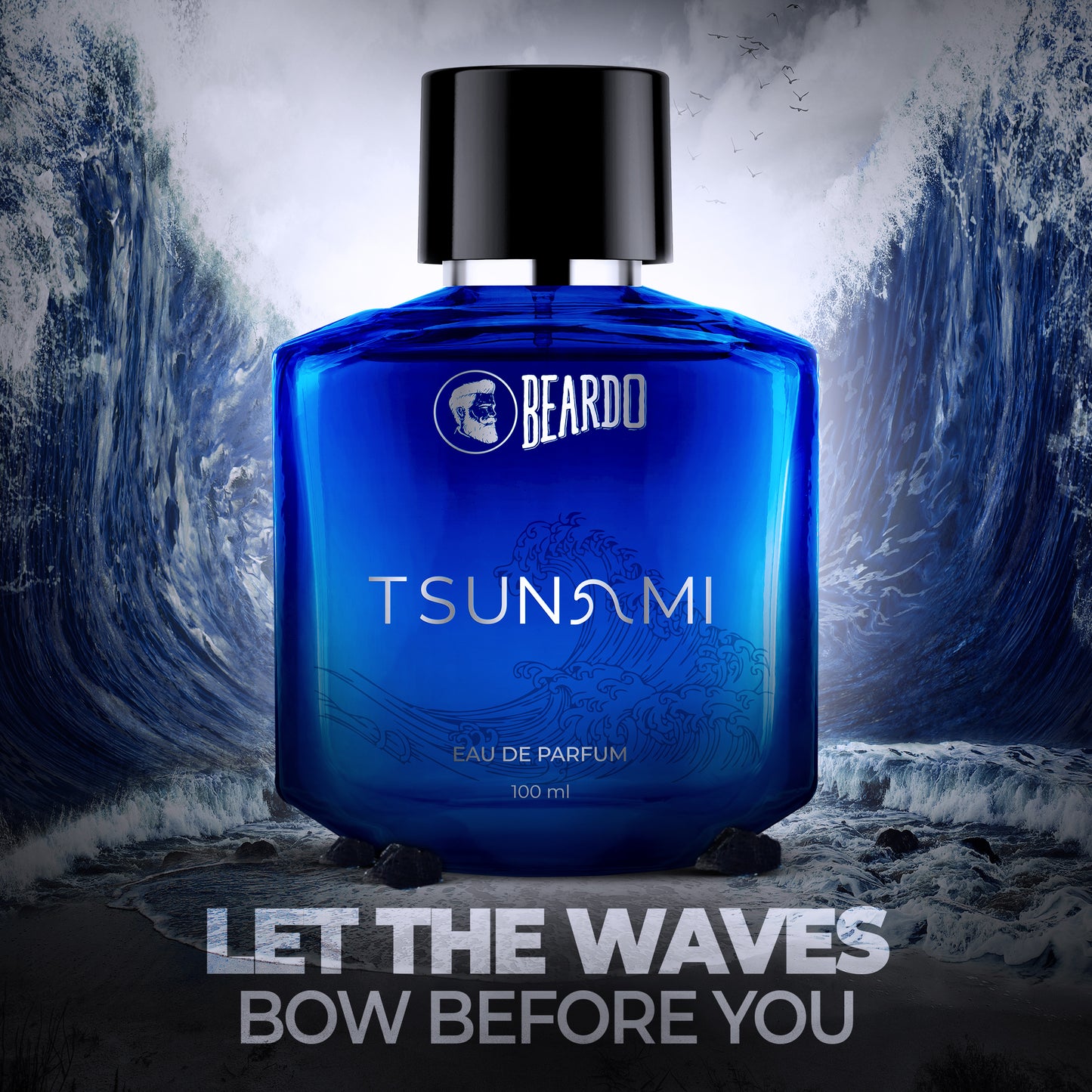 Beardo Whisky Smoke Single Malt & Tsunami Perfume EDP Combo