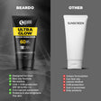 Beardo Ultra Glow Serum Sunscreen SPF 60 PA++++ – how to use