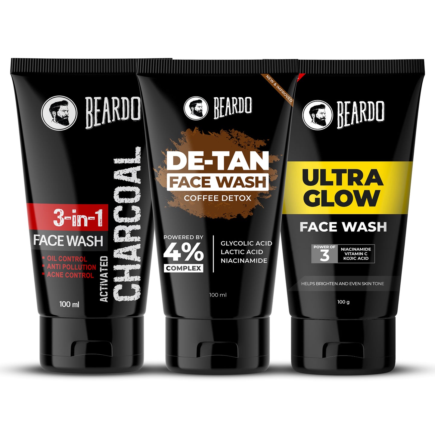 Beardo Ultimate Facewash Combo