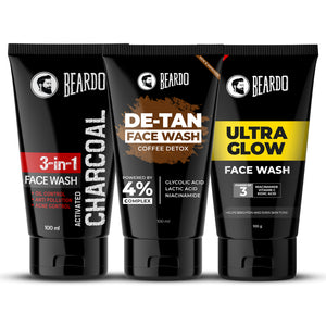 Beardo Ultimate Facewash Combo