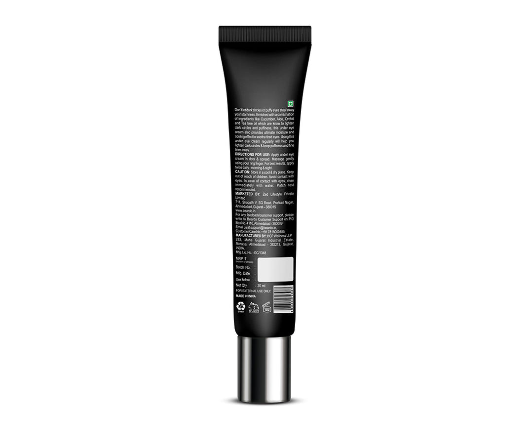 Beardo Brightening Under Eye Cream – grooming results and lifestyle