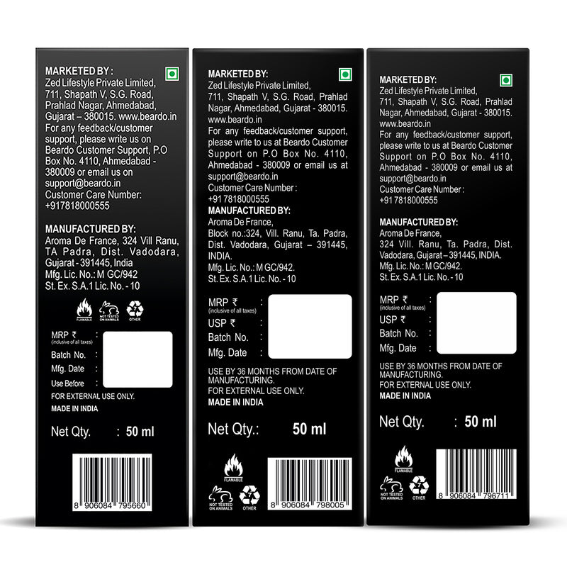 Whisky Smoke Perfume EDP Trio