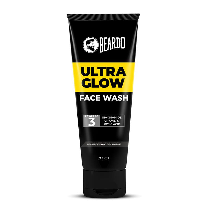 Beardo Ultra Glow Facewash For Men (25g) – key ingredients and benefits