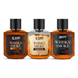 Beardo Whisky Smoke Perfume EDP Trio (50ml x 3) – long-lasting perfume EDP for men