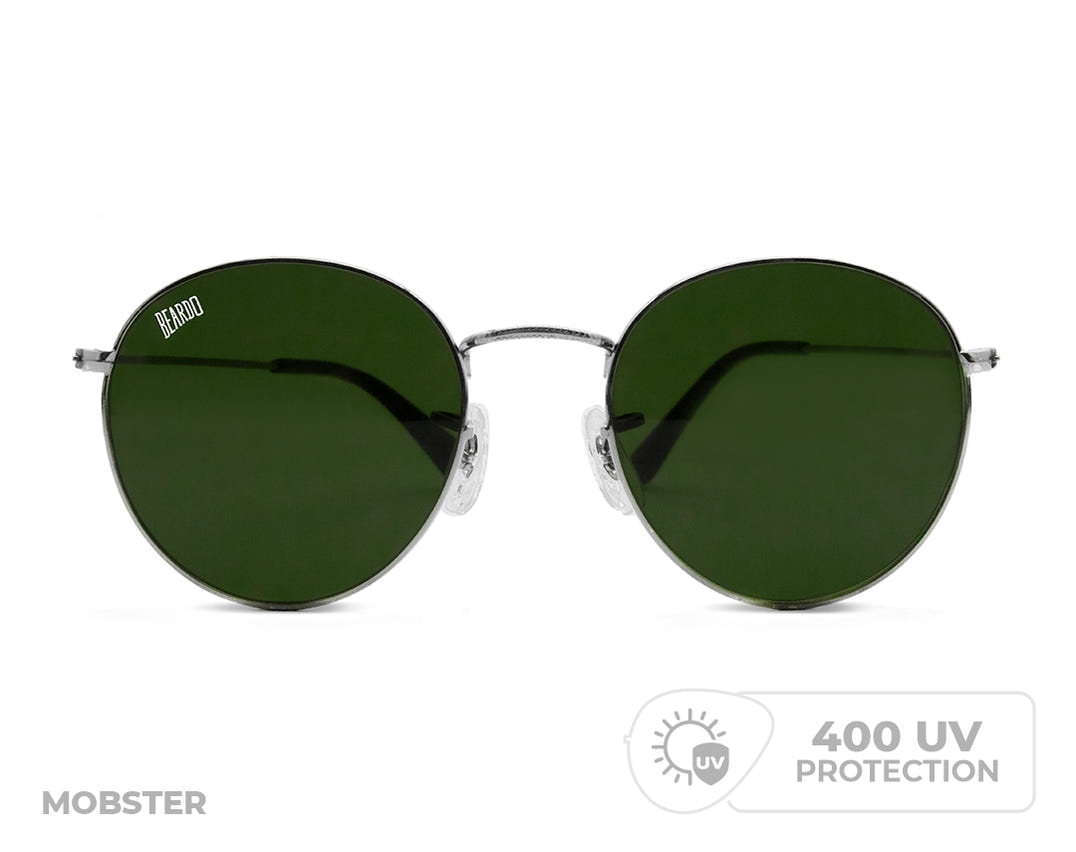Beardo Mobster Sunglasses-Gun Metal UV-Pro – grooming product for men