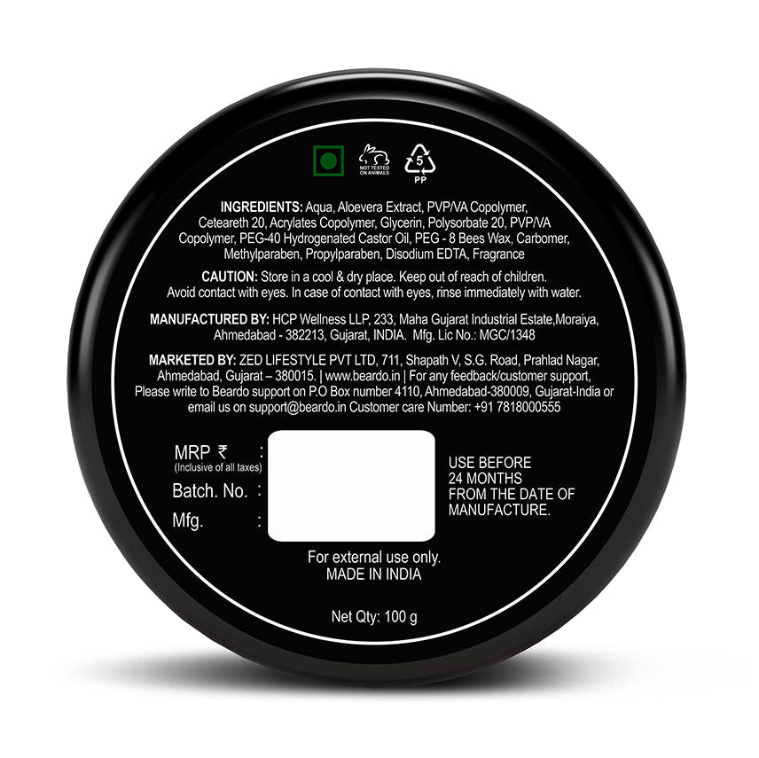 Beardo Hair Wax XXTRA StrongHold Crystal Wax – grooming results and lifestyle