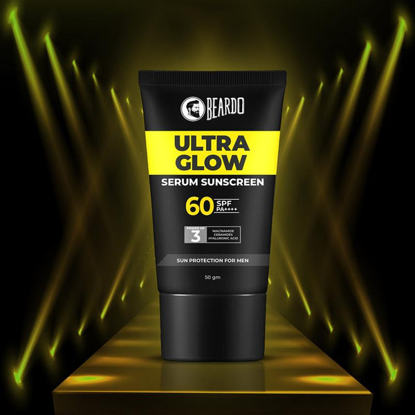 Beardo Ultra Glow Serum Sunscreen SPF 60+ PA+++