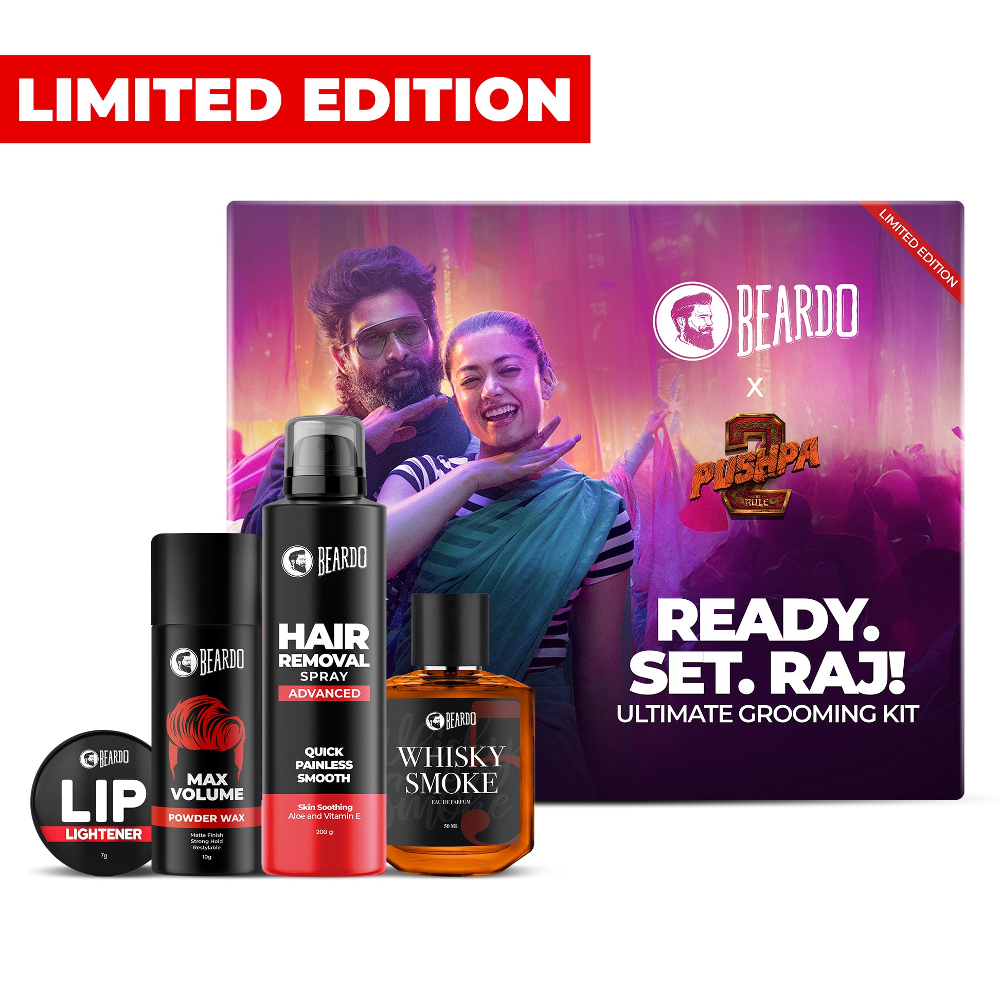 Beardo Ready Set Raj Ultimate Grooming Kit