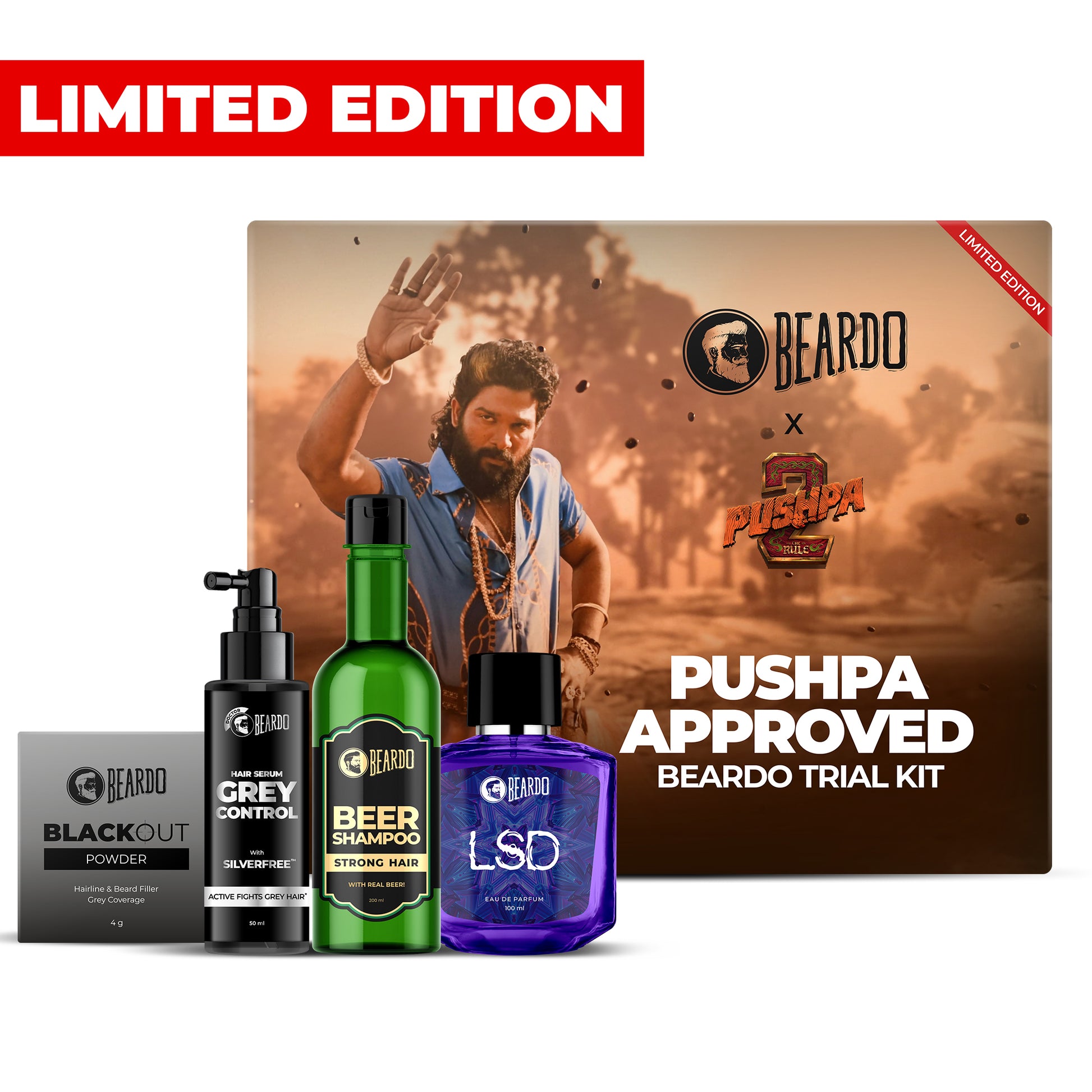 Pushpa Approved Beardo Trial Kit