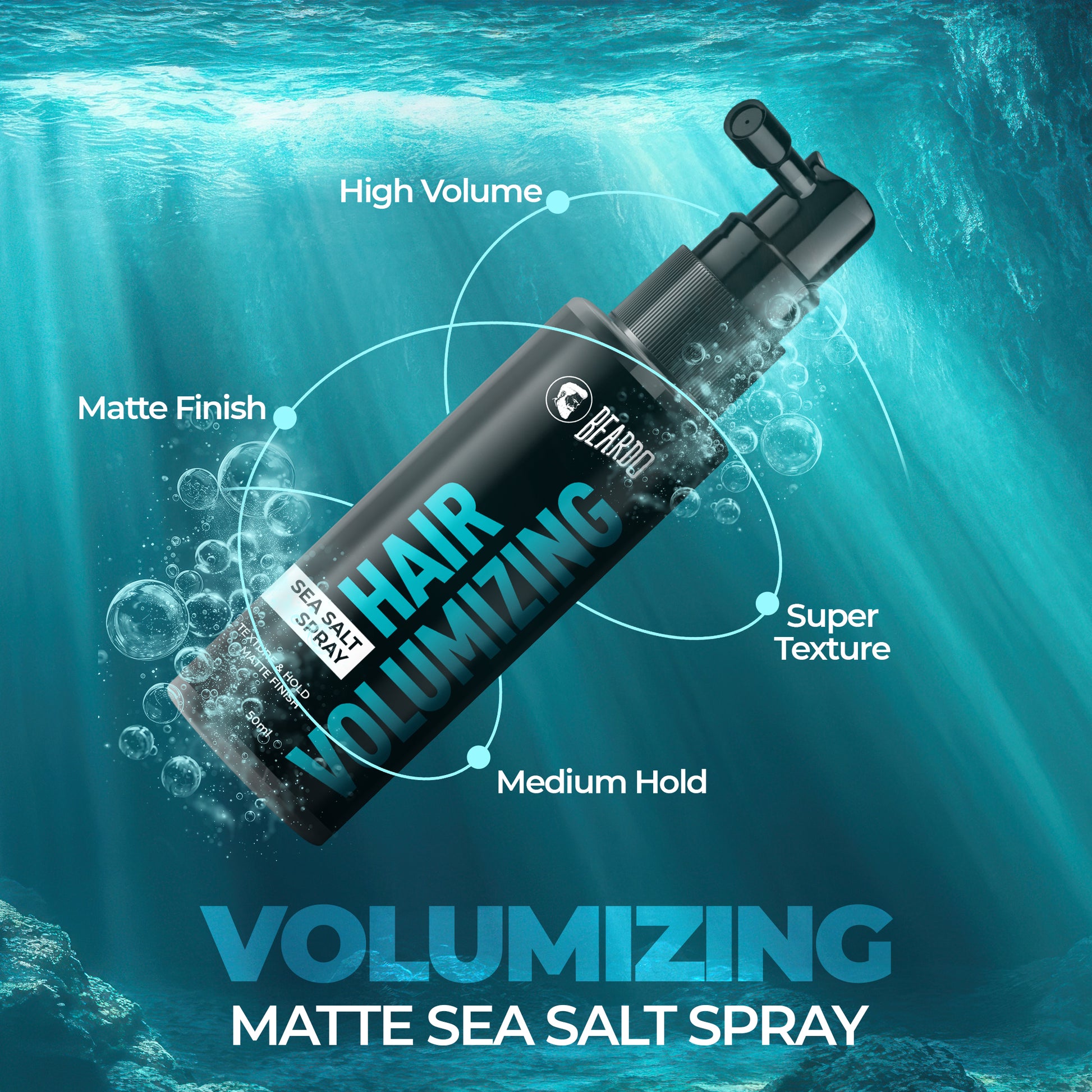 Beardo Hair Volumizing Sea Salt Spray