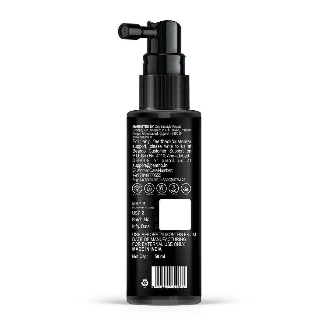 Beardo Hair Volumizing Sea Salt Spray – grooming results and lifestyle