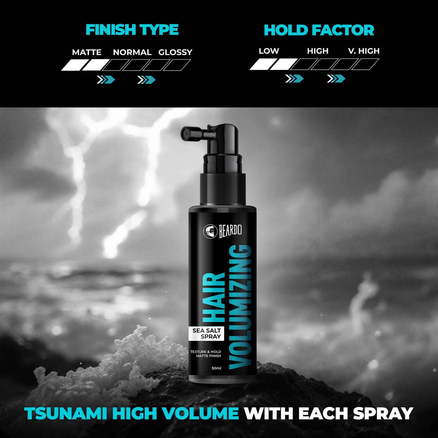 Beardo Hair Volumizing Sea Salt Spray