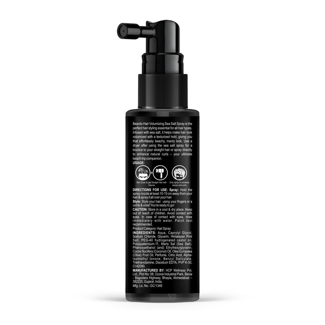Beardo Hair Volumizing Sea Salt Spray