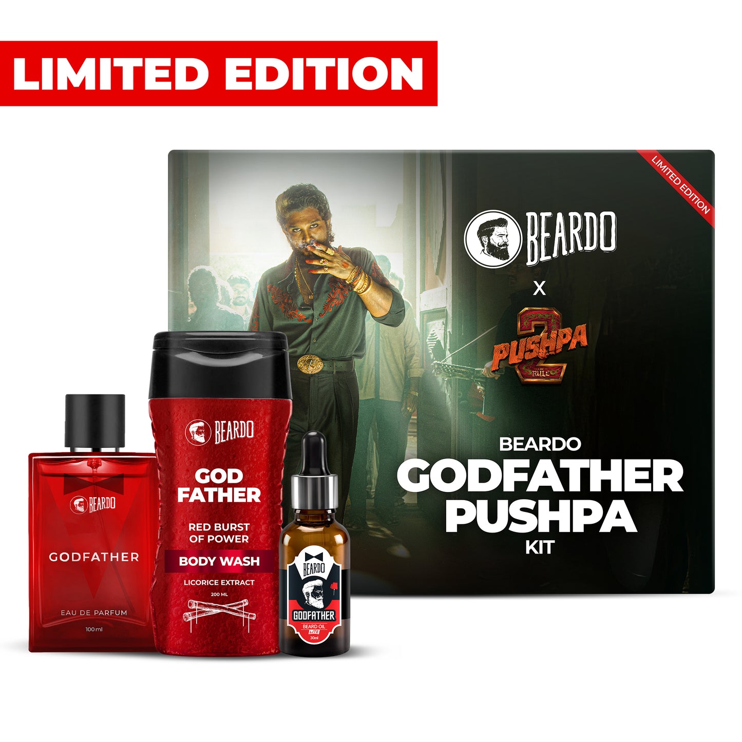 Beardo Godfather Pushpa Kit