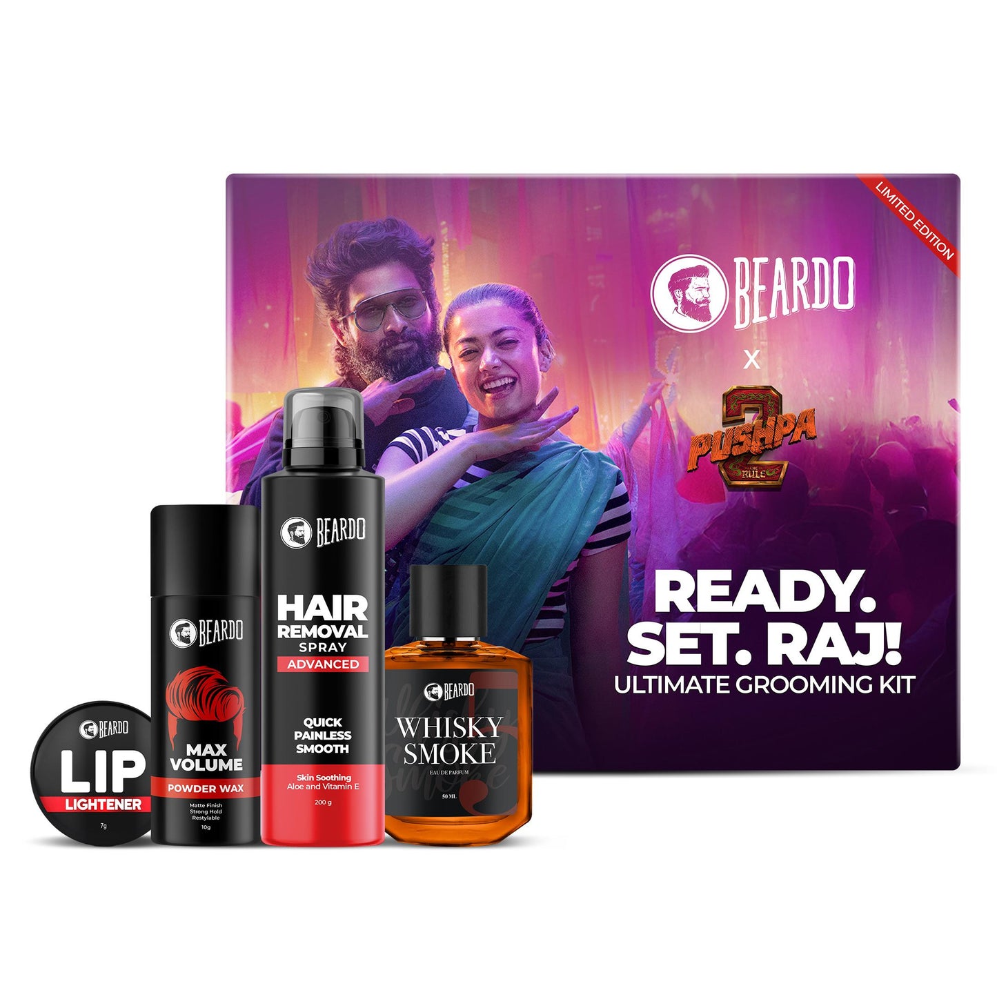 Beardo Ready Set Raj Ultimate Grooming Kit