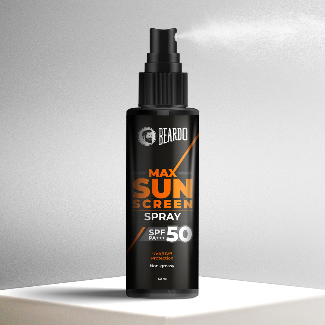 Beardo Sunscreen SPF 50 — Sun Protection Face Cream for Men — Beardo India 