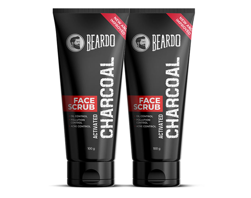 Beardo Charcoal Face Scrub How To Use Beardo Activated Charcoal Face Scrub for Skin Exfoliation – Beardo India