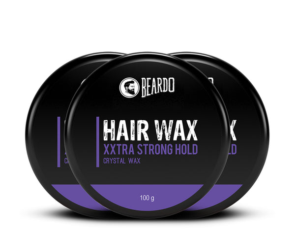 Hair Wax XXTRA STRONGHOLD Crystal Wax (Pack of 3)