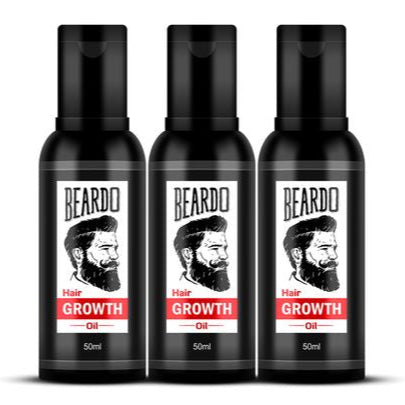 Beard & Hair Growth Oil (Pack of 3)
